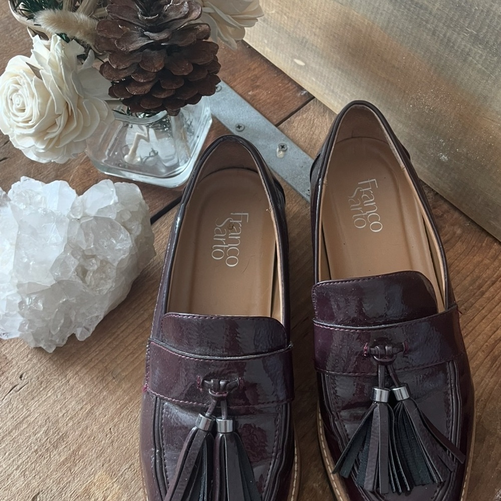 Franco Sarto Burgundy Carney Loafer